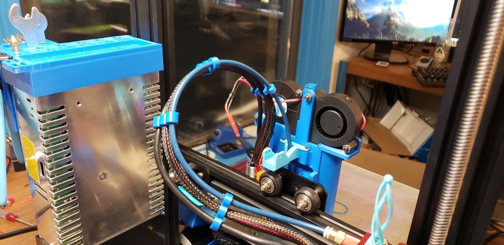 Creality Cable and Bowden Clips - For Ender 3 and CR-10 Series
