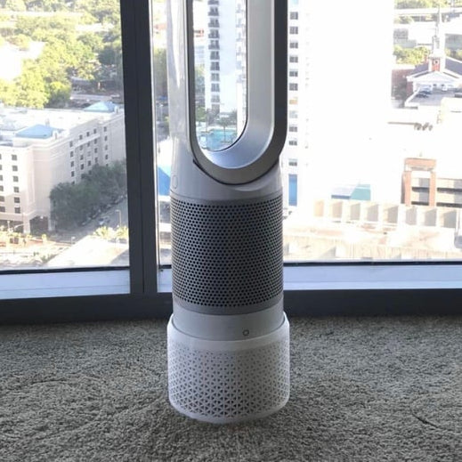 Floor Stand and Cable Hider for Dyson Pure Cool TP01