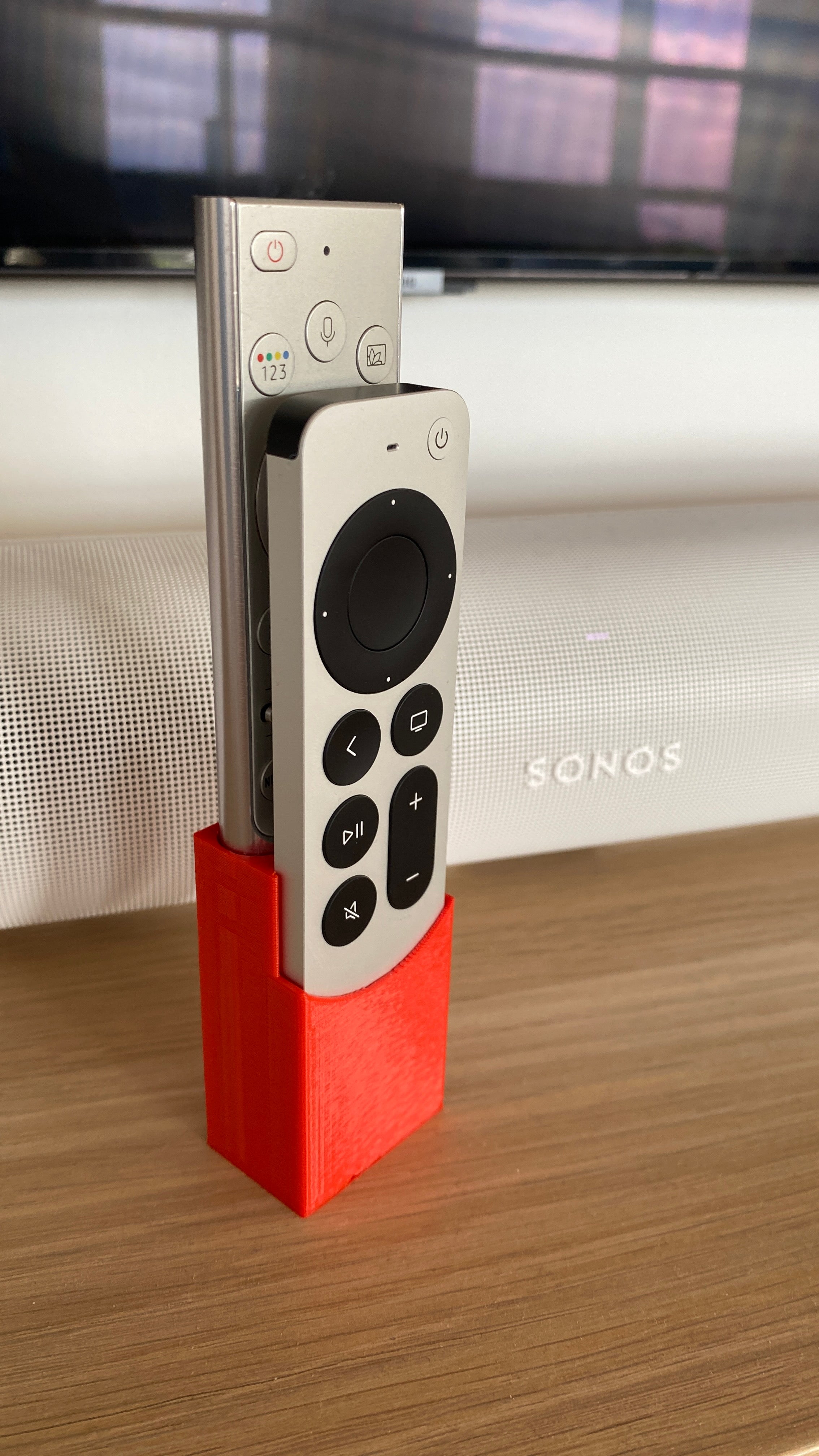 Wall mount for Apple TV (2021) and Samsung TV remote