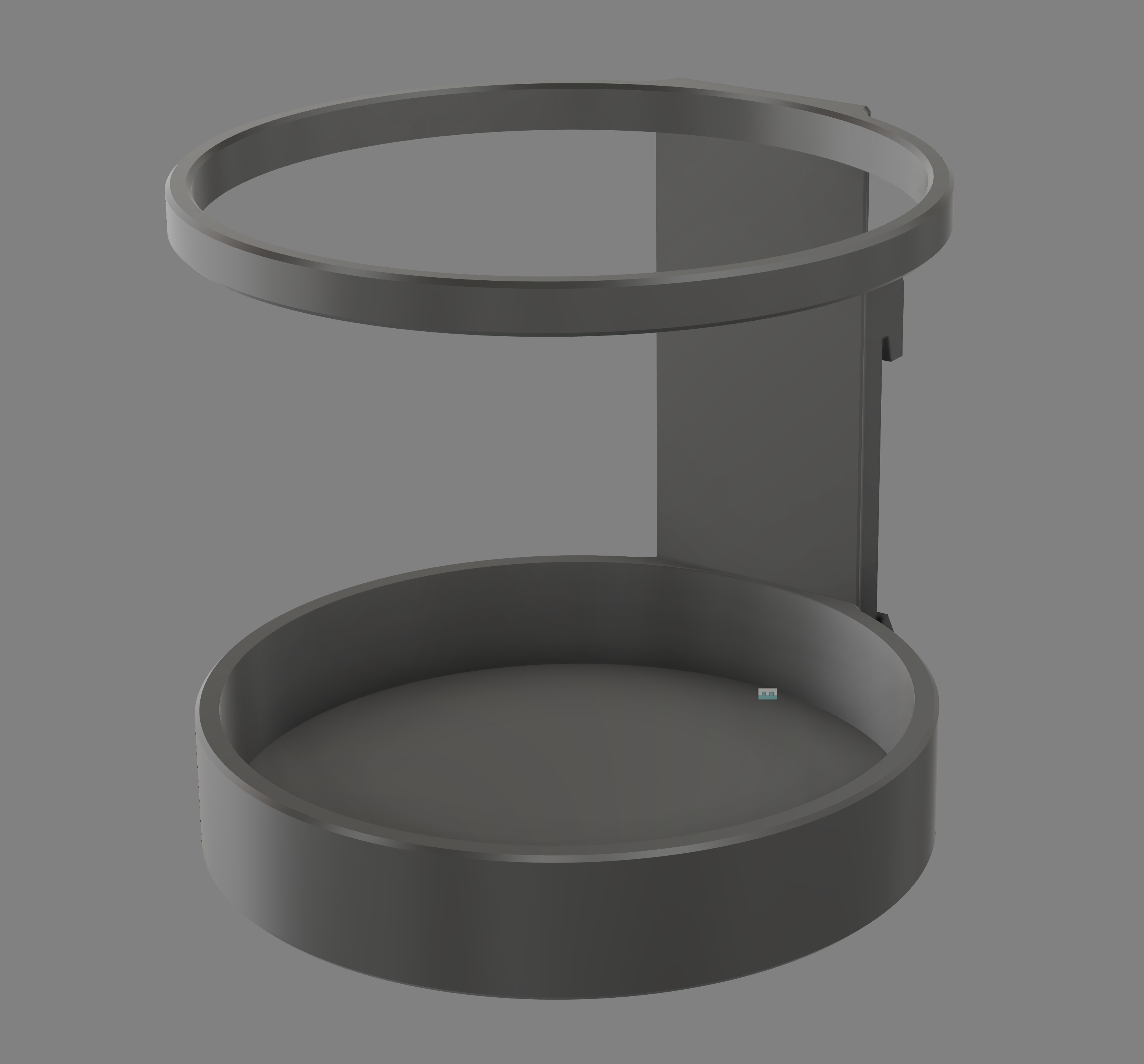 Parametric DIN Rail Socket Holder