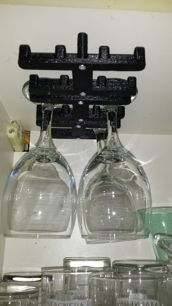 Practical Wine Glass Holder