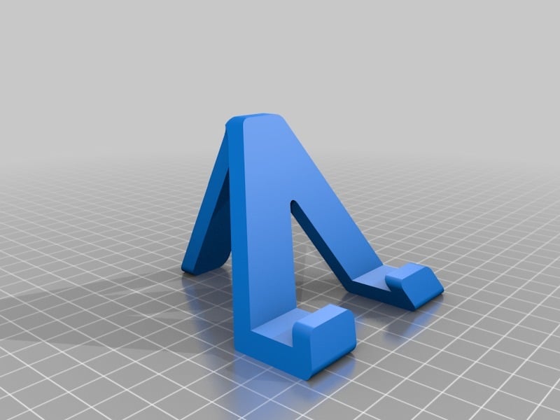 Simple phone and tablet stand