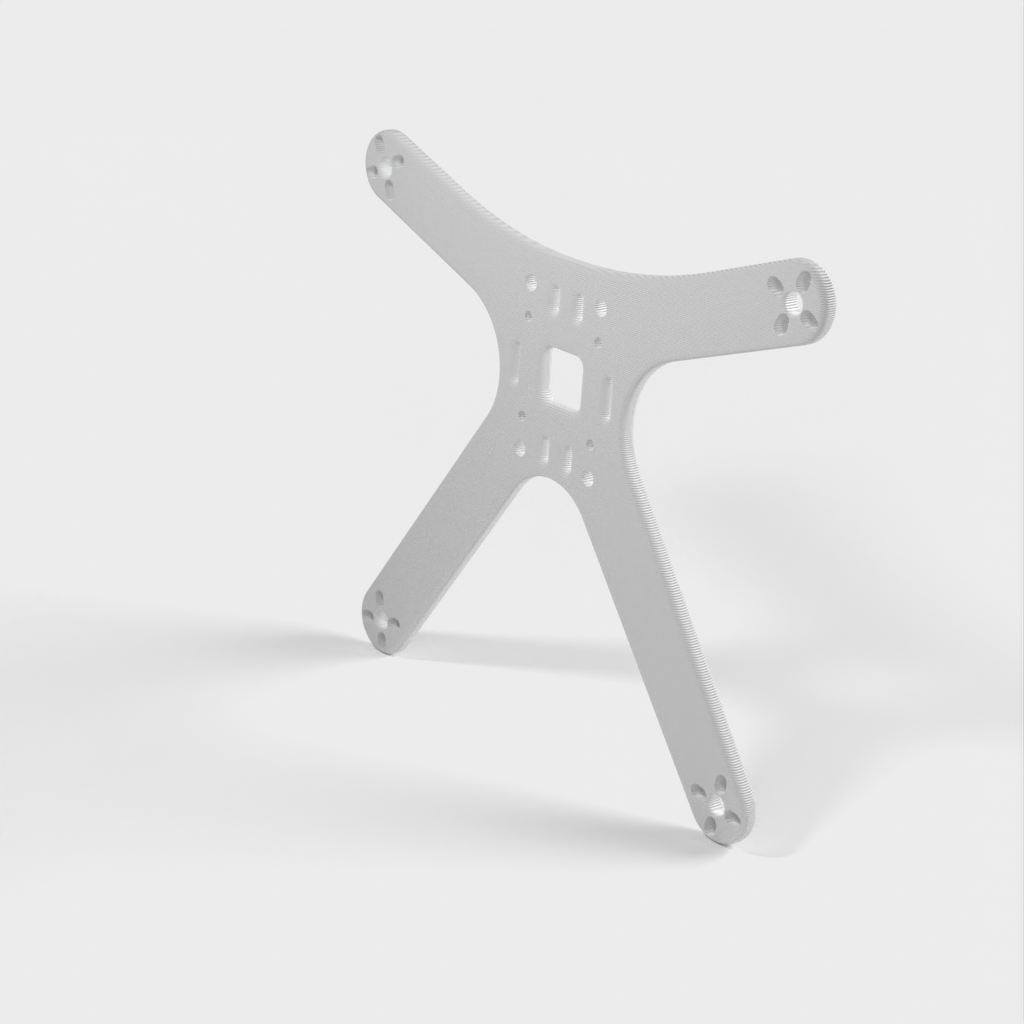 Silverback Fully 3D-Printable FPV Drone Frame