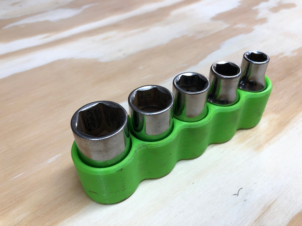 Magnetic Socket Holder - Compact Set for 5 1/2" Sockets