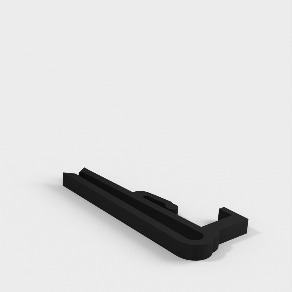 J Channel pixel mounting clips for roof tiles