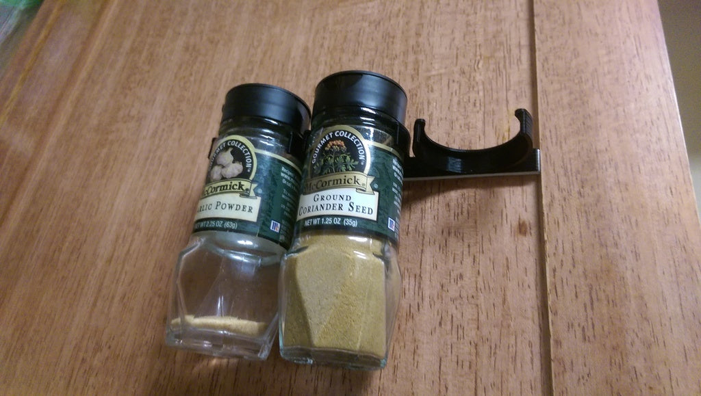 Parametric Spice Clip Holder