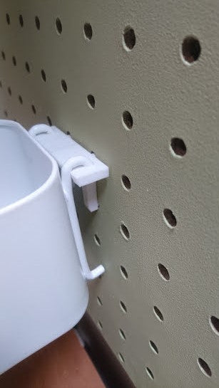 Updated Ikea SKÅDIS METAL box adapter for regular hole plate