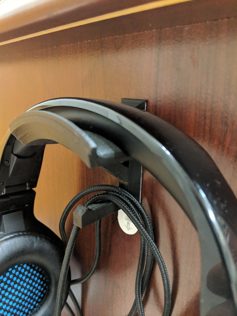 Command Strip Headphone Holder Remix