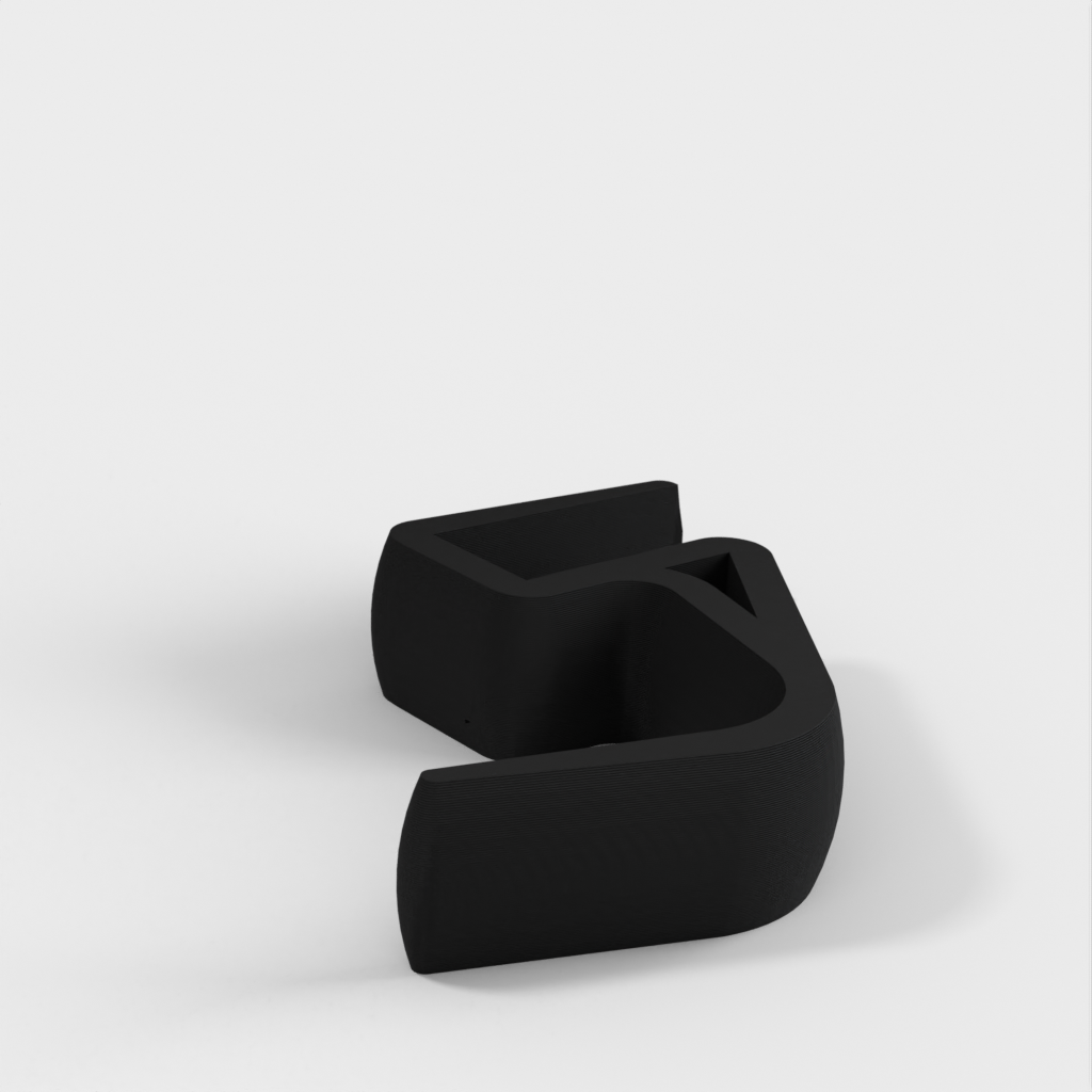 17mm Headphone Hanger for Ikea Bekant desks