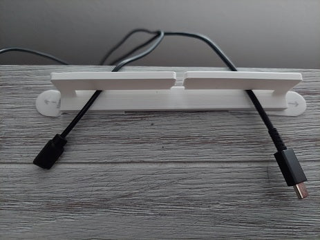 Slotted cable organiser for PETG printing