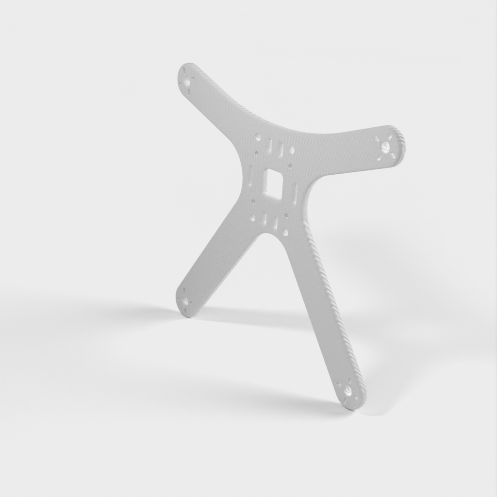 Silverback Fully 3D-Printable FPV Drone Frame