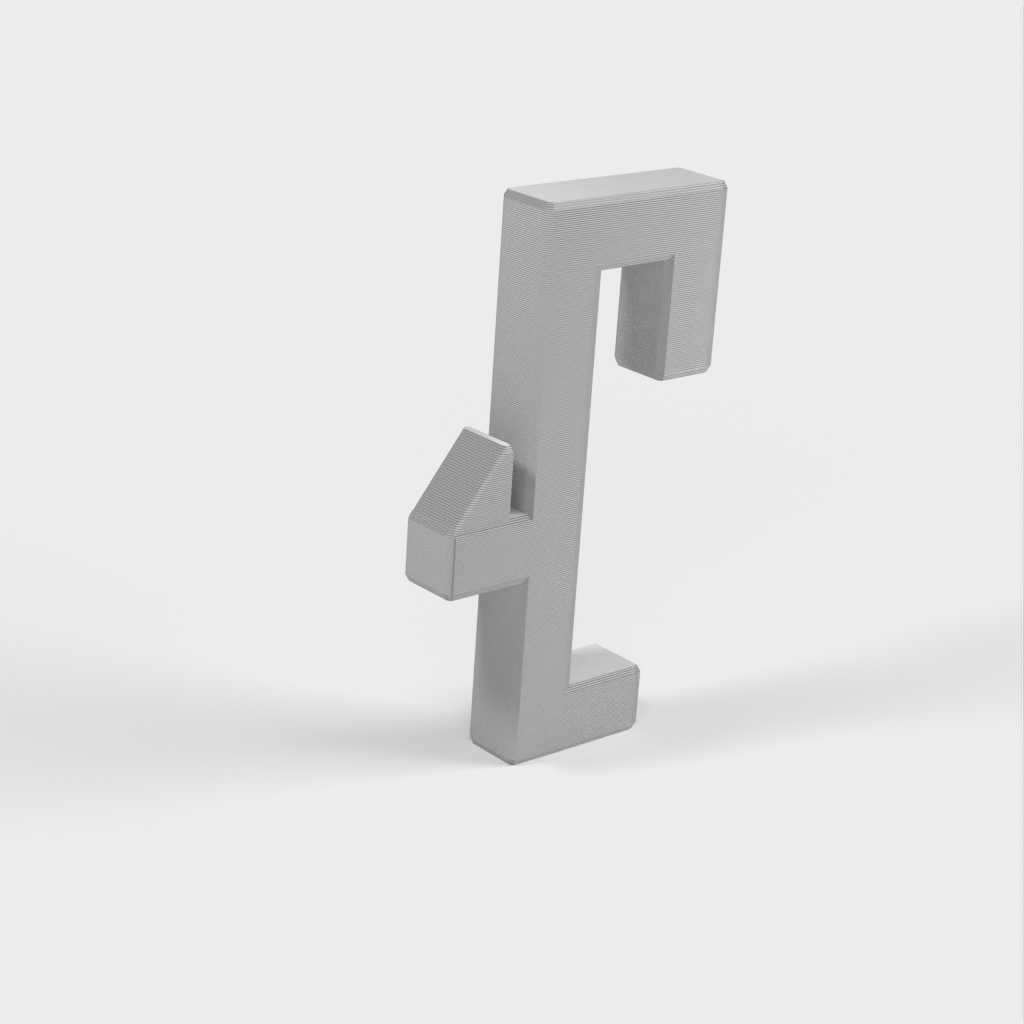 Customisable Set of Universal SKADIS Hooks for IKEA SKADIS pegboard