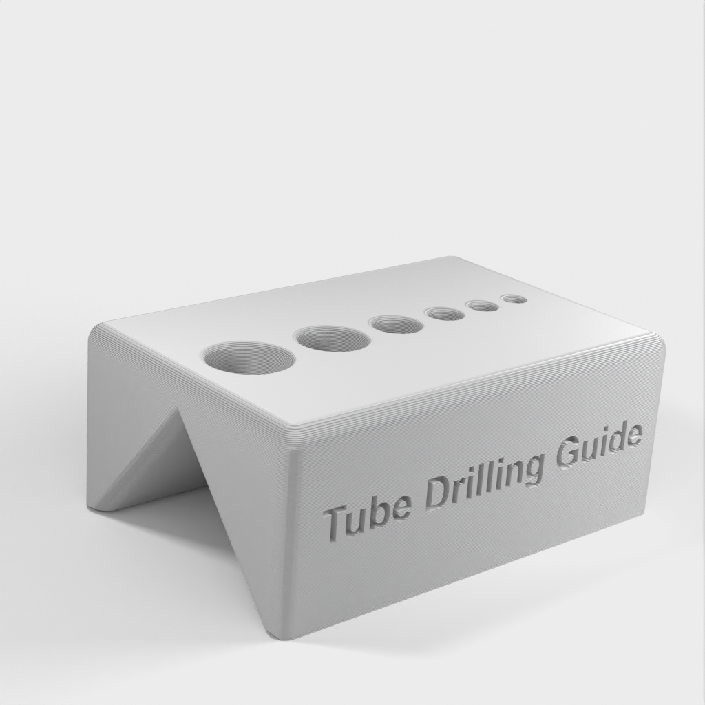 Pipe drilling guide