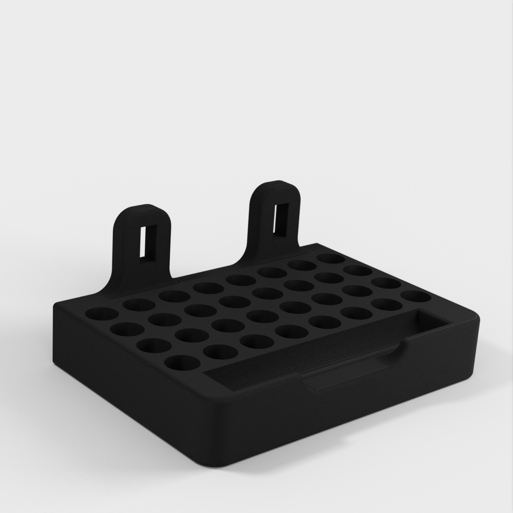 Ikea Skådis collection with tool holders