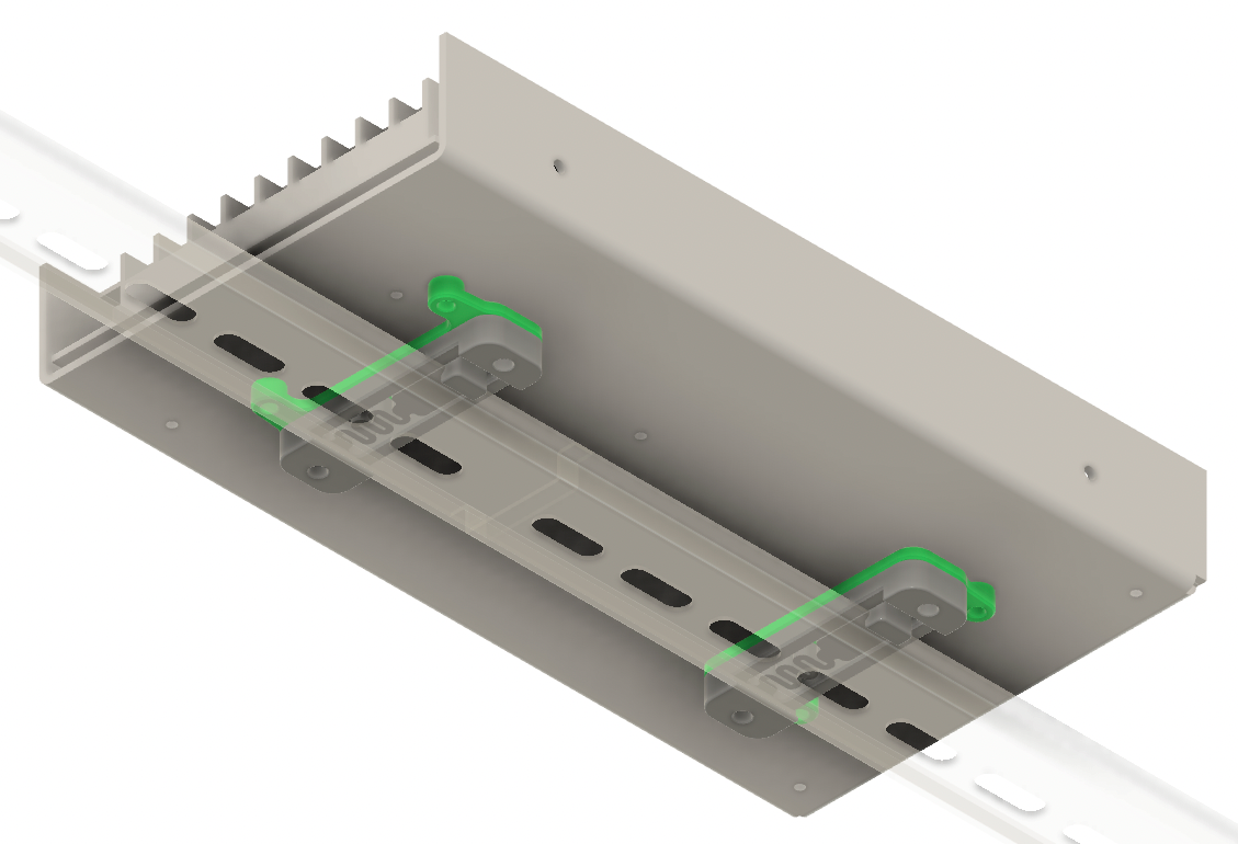 Meanwell LRS/RSP Mounting Bracket for DIN Rail