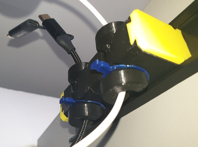 REVOLving Cable Holder Locking Clip