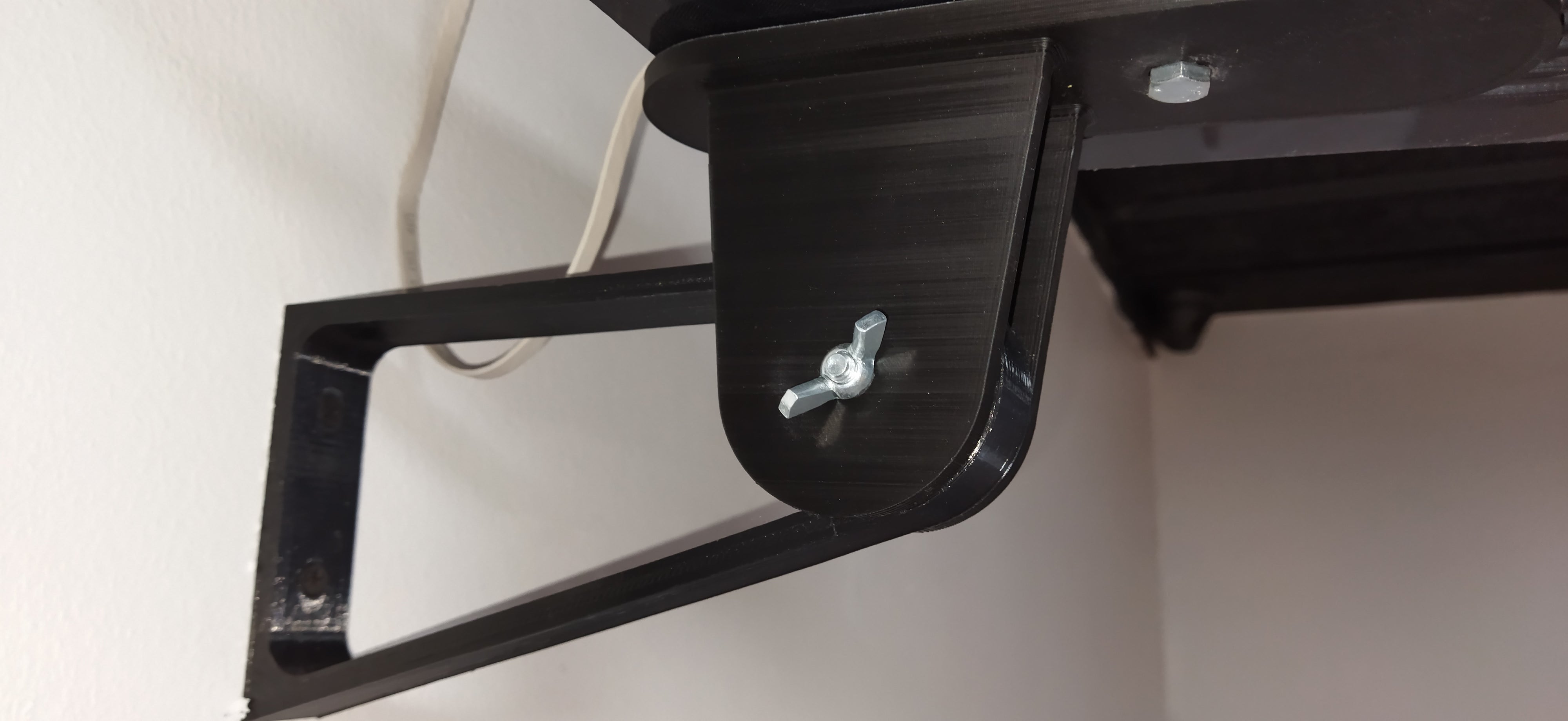 Pan and tilt camera wall mount