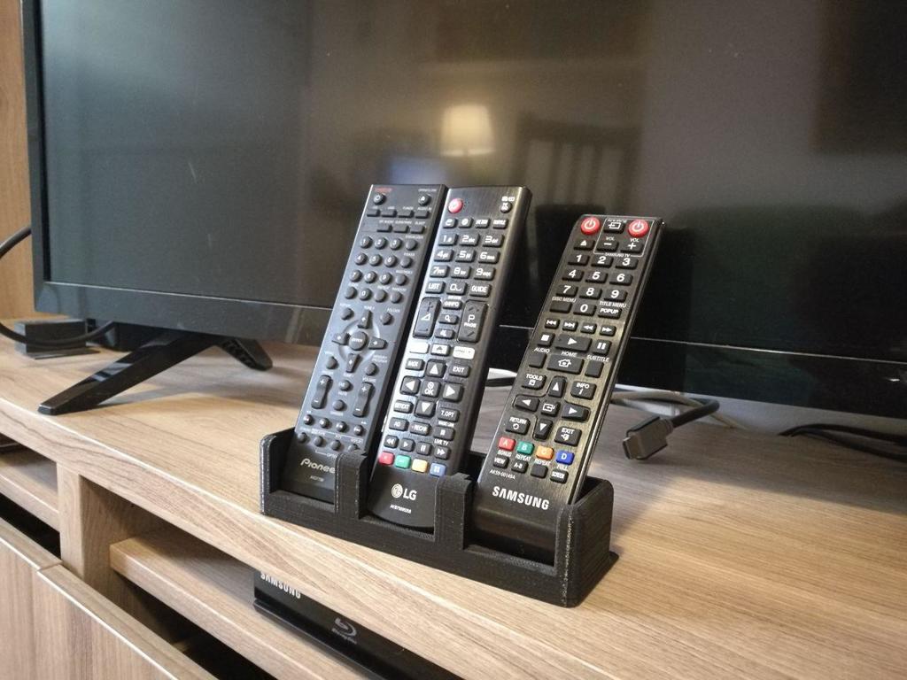 Elegant and Universal TV Remote Control Holder