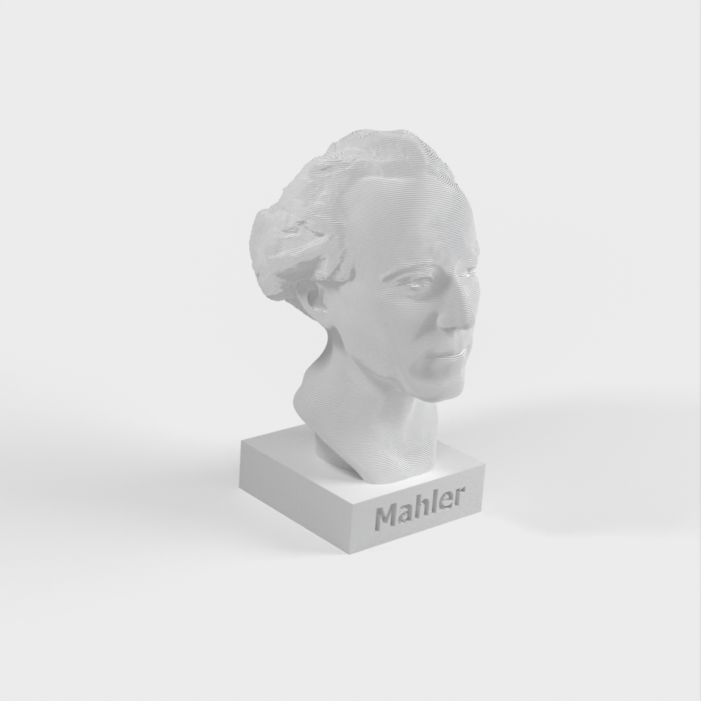 Gustav Mahler bust/statue