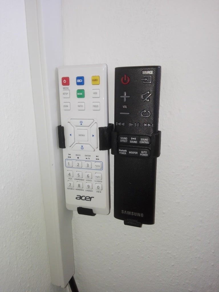 Samsung Soundbar remote control holder for wall mounting