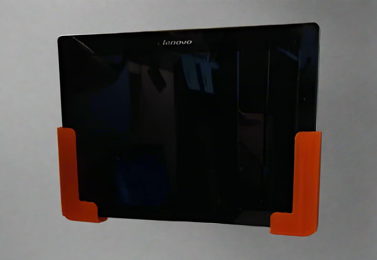 Universal wall mount for tablet