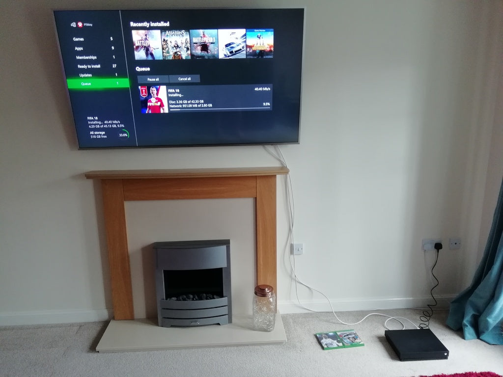 Wall mount for Xbox One S