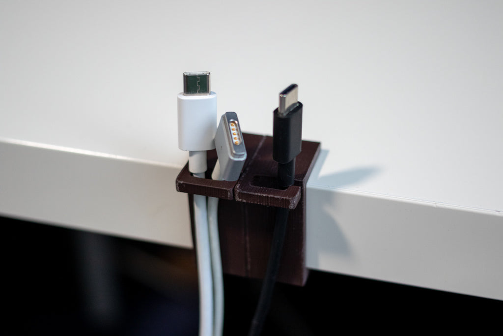 IKEA Linnmon cable holder