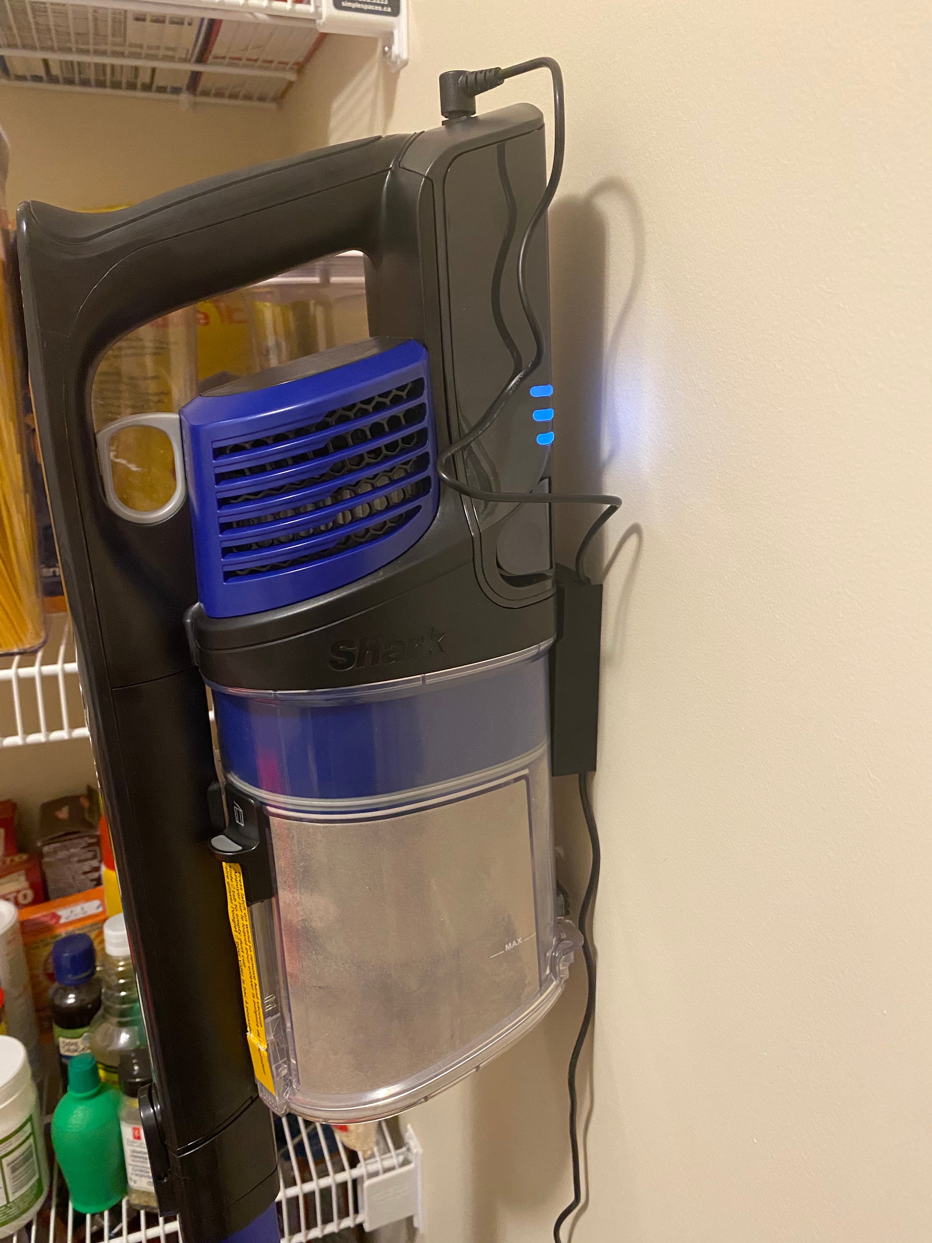 Shark Rocket Vacuum Cleaner Wall Mount with Cable Management