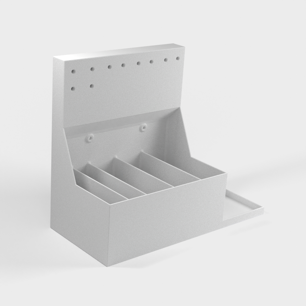 Storage for Power Supply, Shaver and Toothbrush Charger Holder