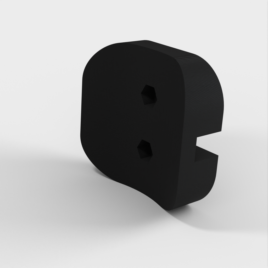 Eufy mounting bracket for 80mm drain pipe