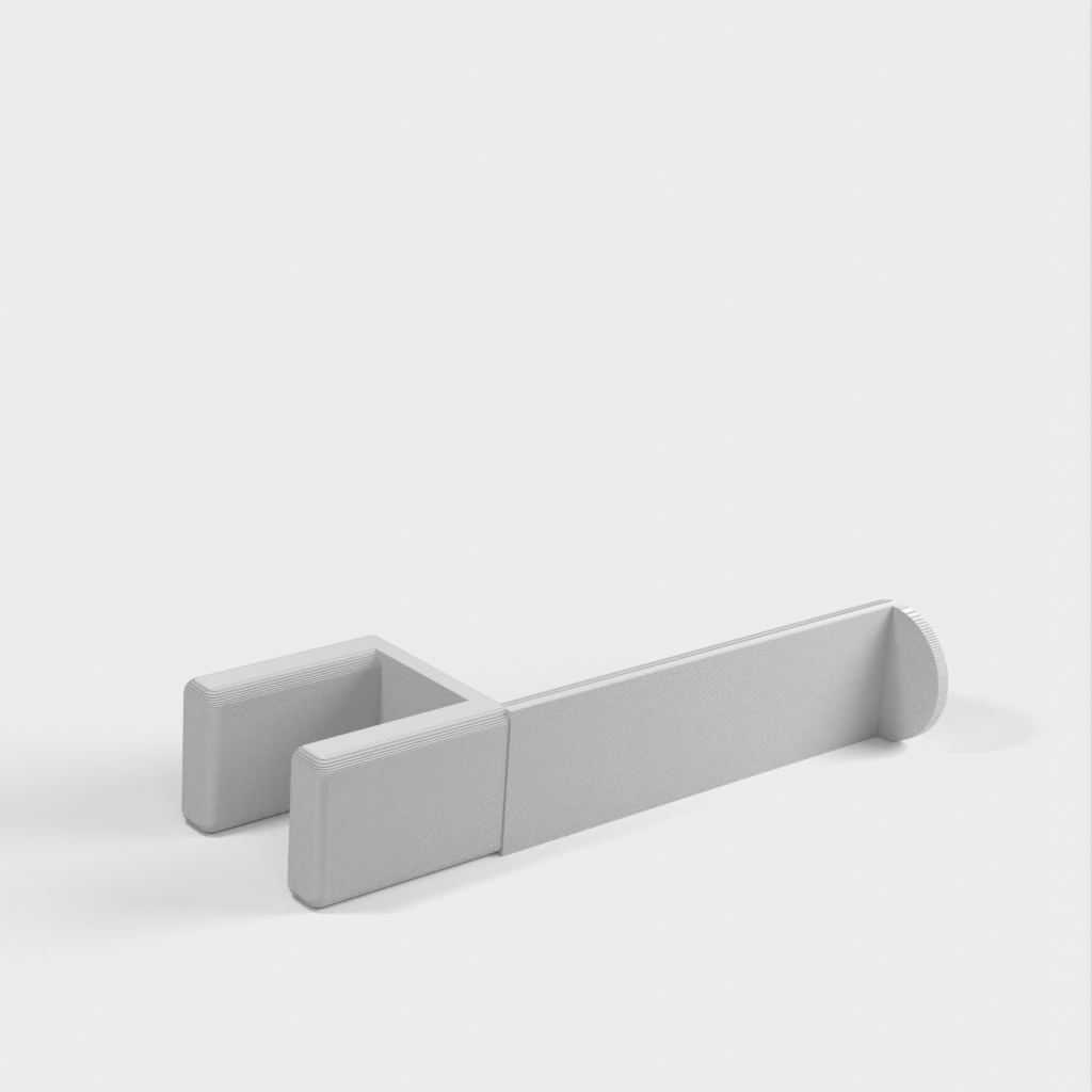 Headphone holder for IKEA Bekant desk