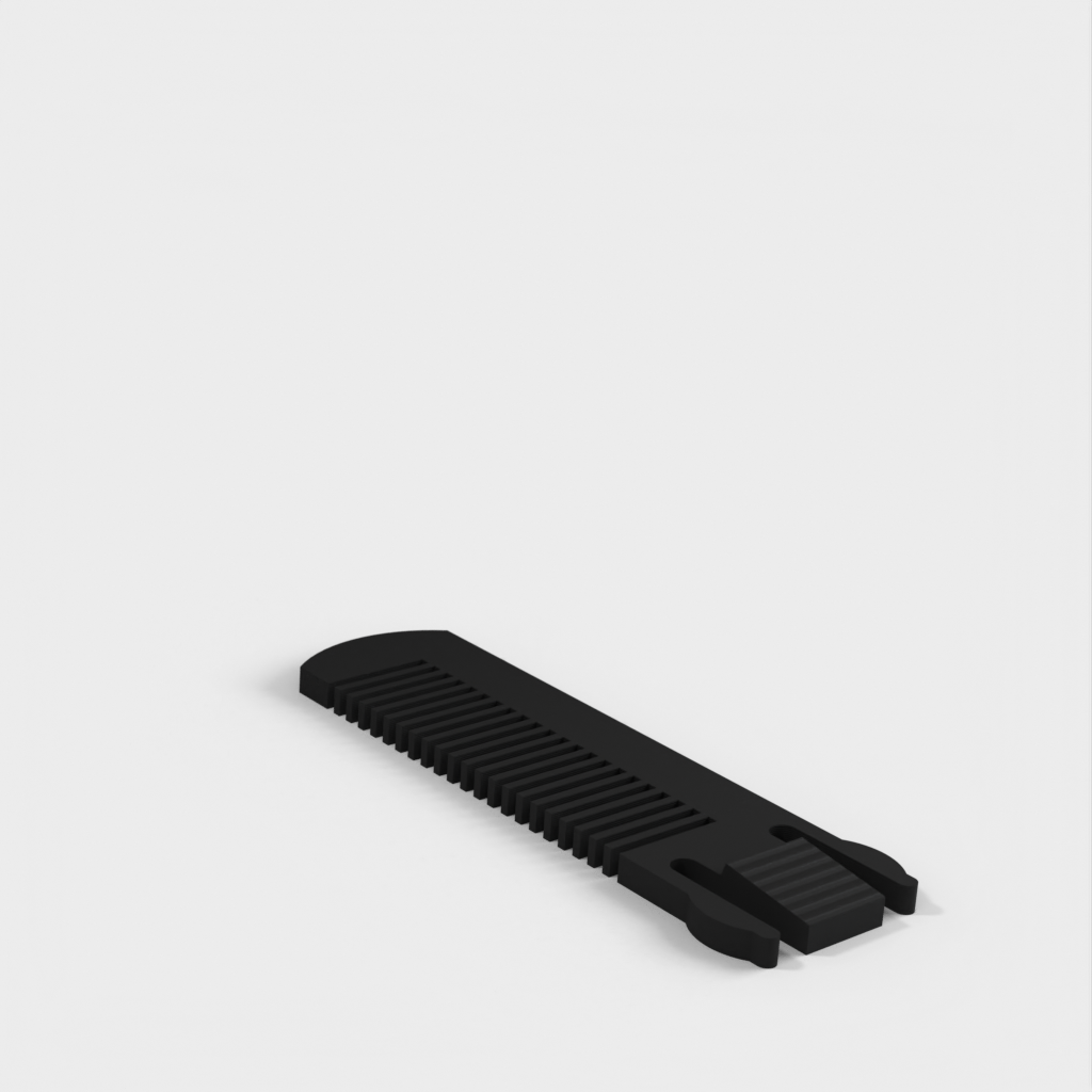 Pocket-friendly Mini Comb Keychain - Pocketeer