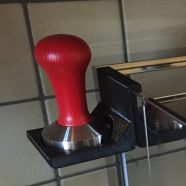 Tamper holder for Lelit coffee machine and 57mm tamper