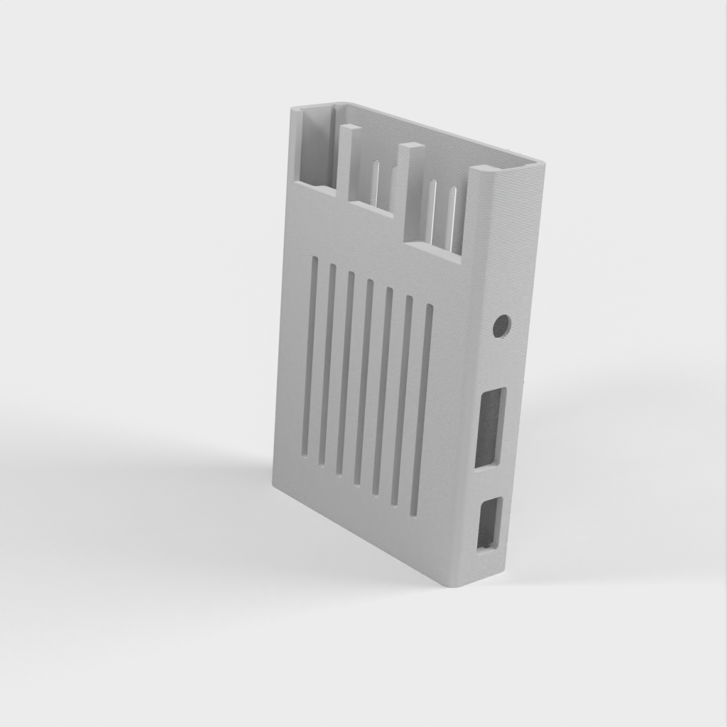 RPI2/3 Shell housing with space for cooling plate
