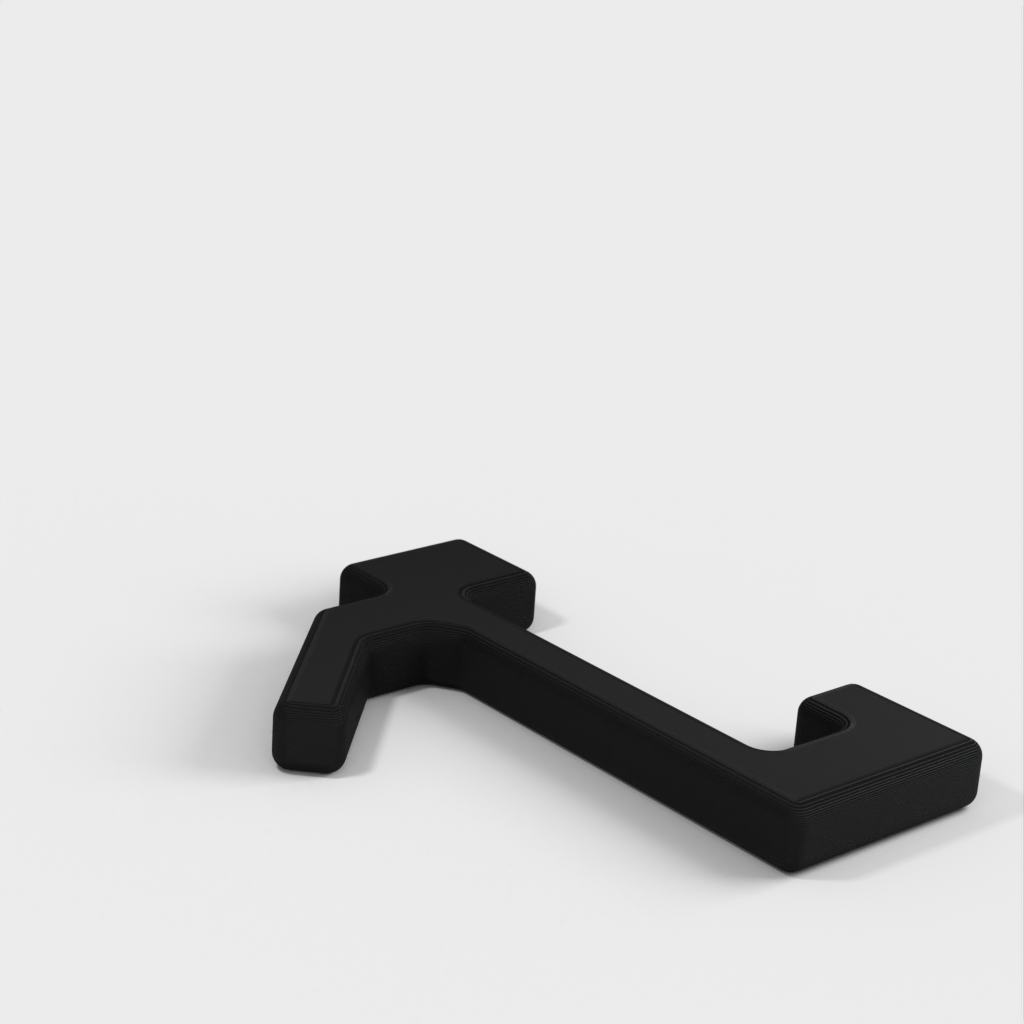 Hooks and pen holder for IKEA Skådis blackboard