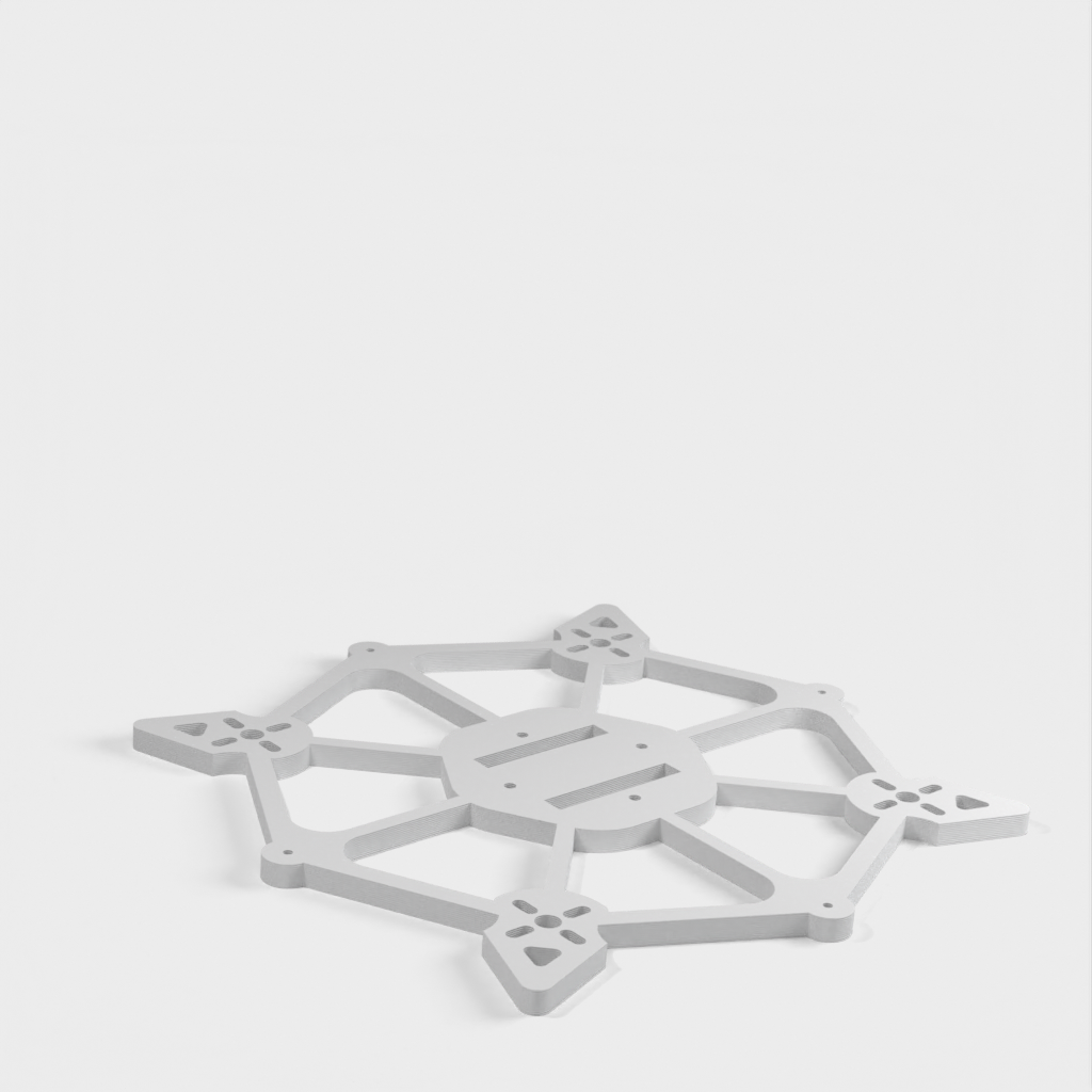 Simple Lightweight FPV Drone Frame of 3 Inch