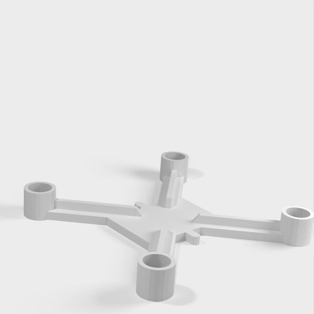 Micro Quadcopter Frame for all Motor sizes from 6mm to 8.5mm