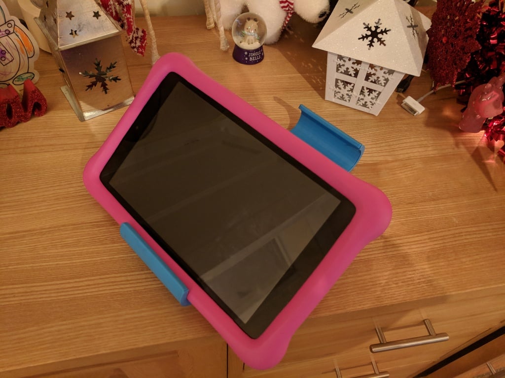 Child-friendly Amazon Fire HD 8 Tablet Stand with Multi-angle Function