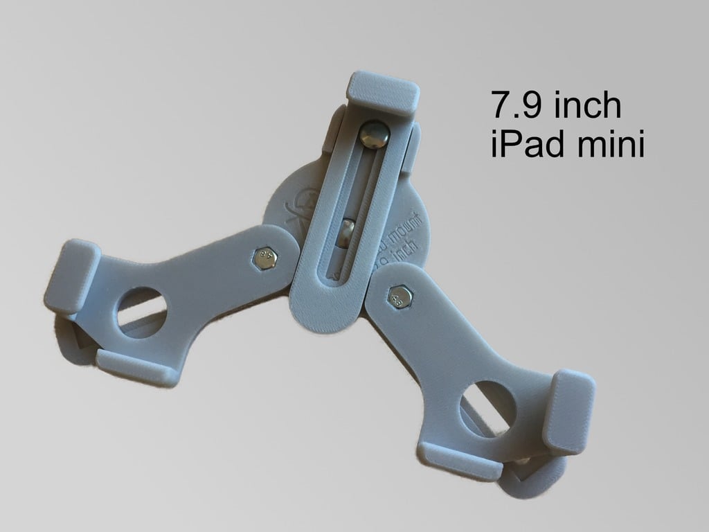 Universal Adjustable iPad Holder (iPad mini to iPad Pro 12.9)