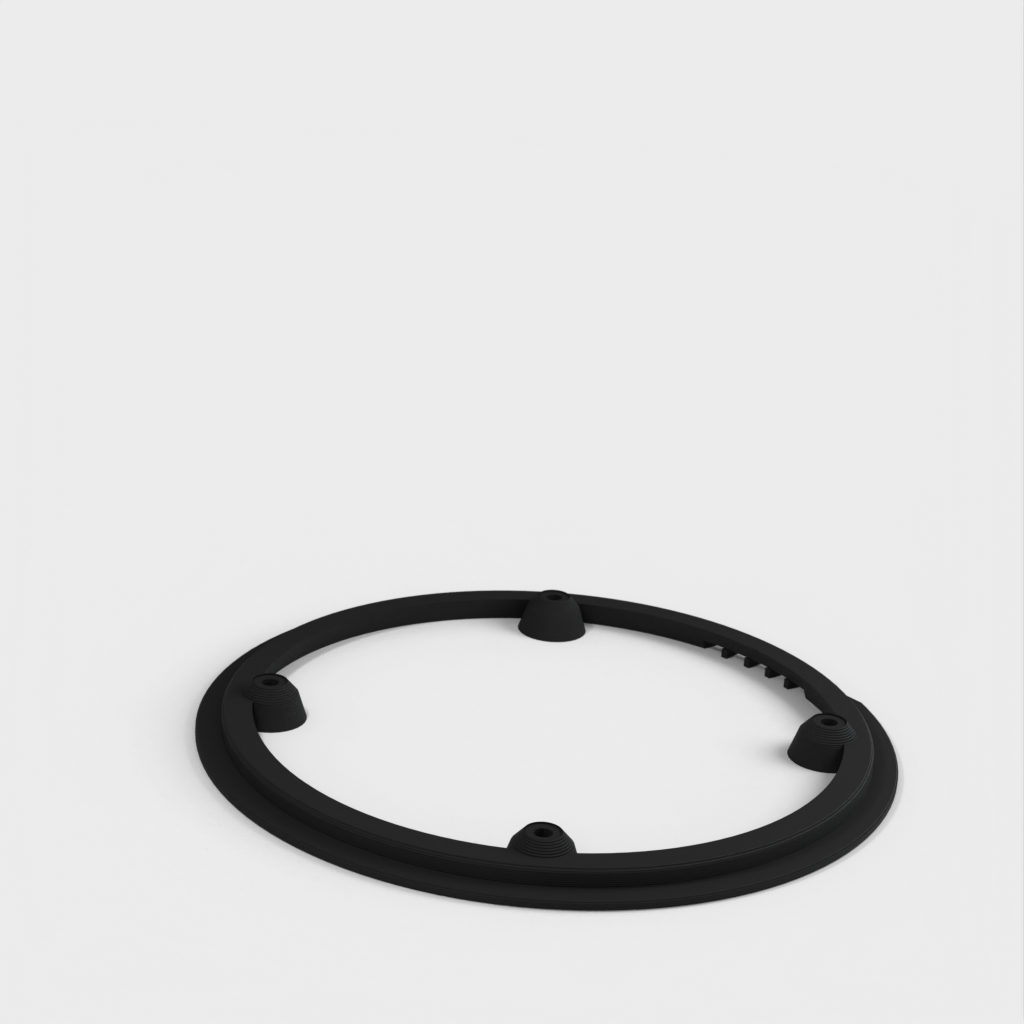 Fully parametric Bicycle chain guard for Shimano FC-M591