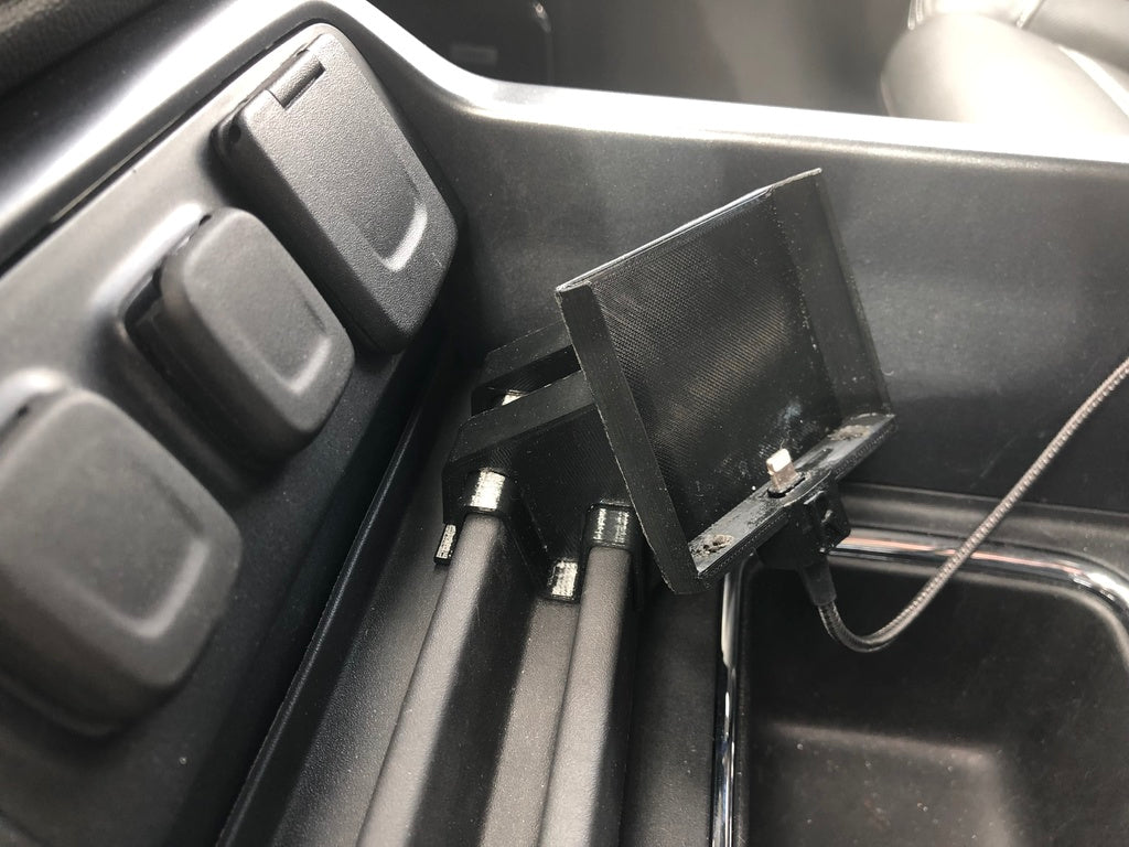 iPhone Holder for GMC Sierra/Chevrolet Silverado (2014-2018) with Centre Console