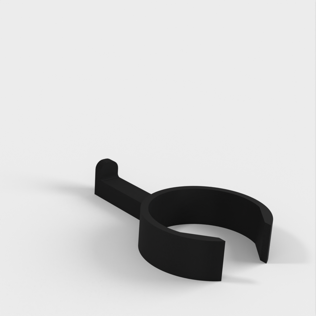 Headphone holder clamp for Ikea Bekant desks