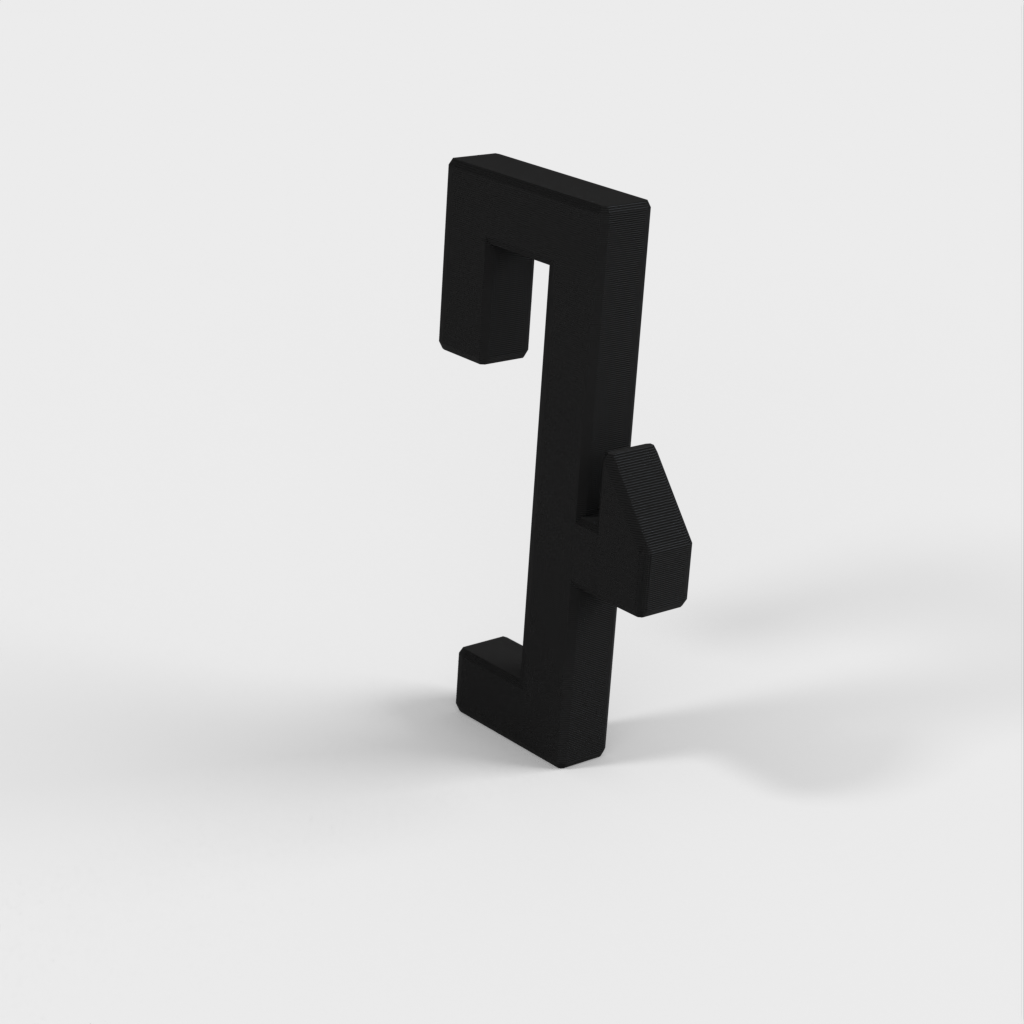 Customisable Set of Universal SKADIS Hooks for IKEA SKADIS pegboard