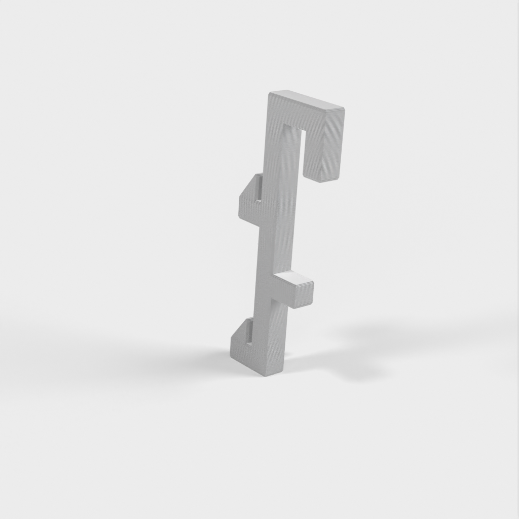 Customisable Set of Universal SKADIS Hooks for IKEA SKADIS pegboard