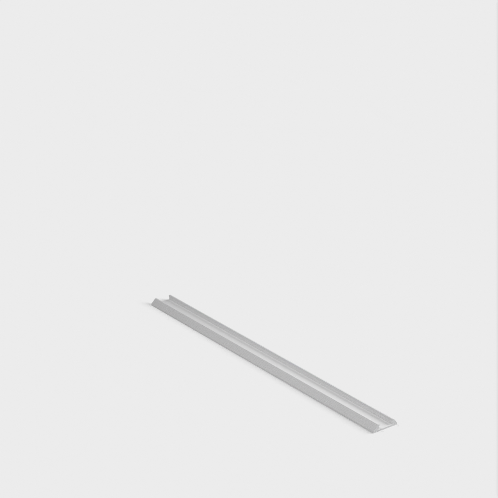 LED Strip Holder 10mm for IKEA LACK Enclosure