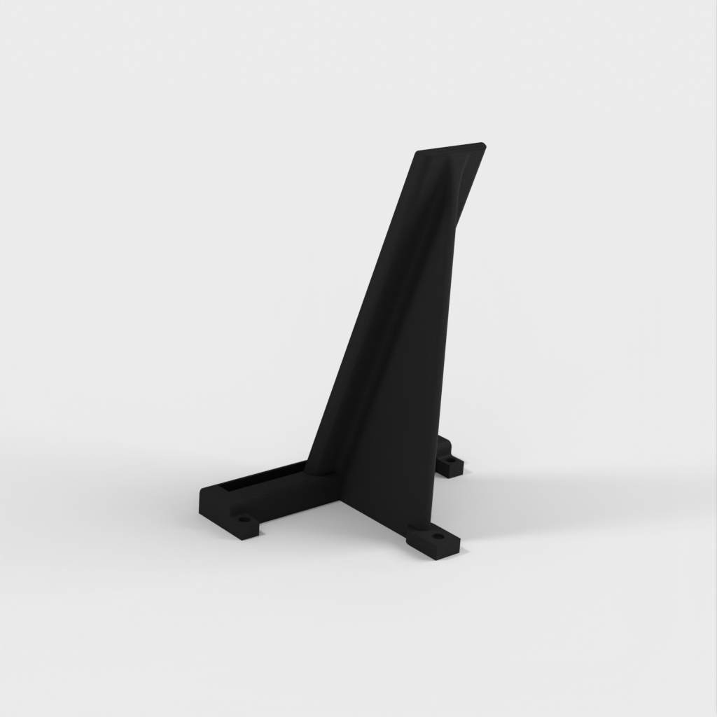 Android tablet holder for desk with screws
