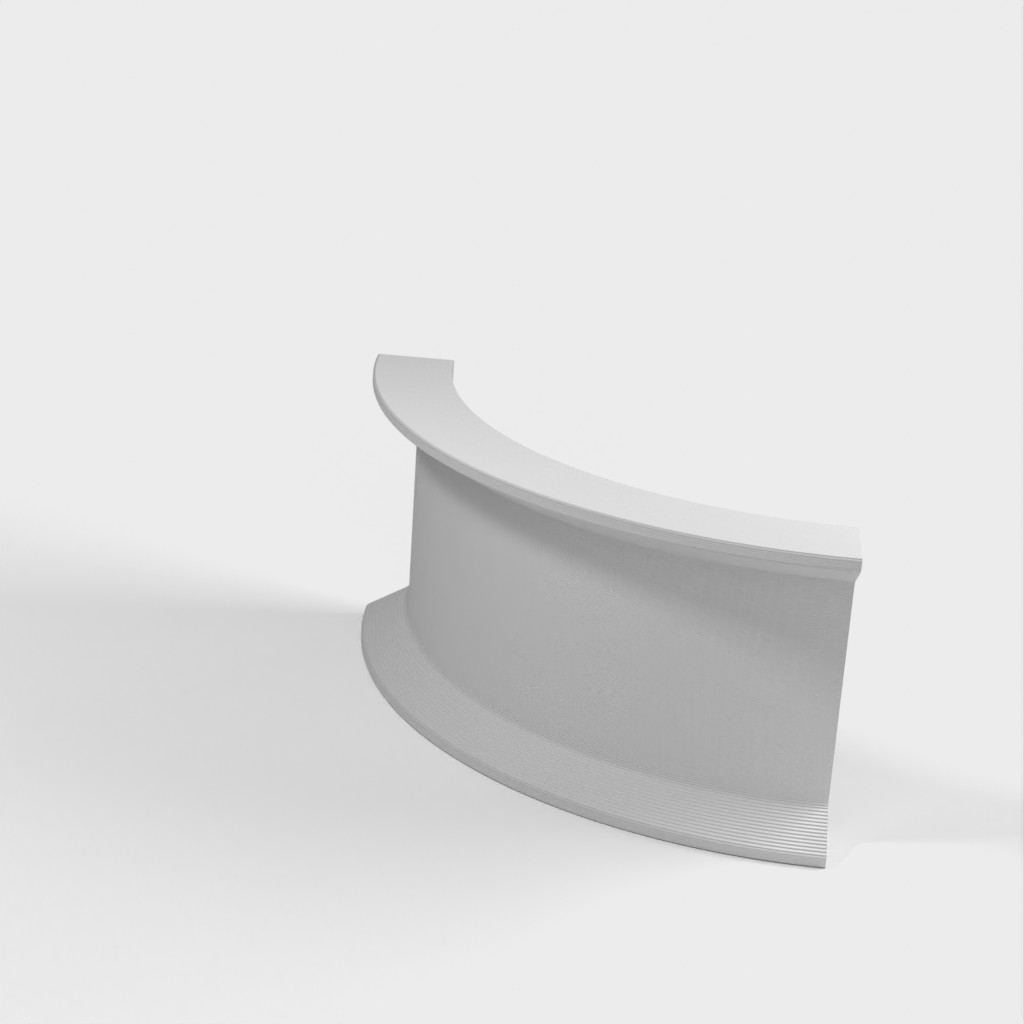 Headphone holder for Sony Noise-reducing Headphones for mounting on Ikea Bekant Screen for Desk