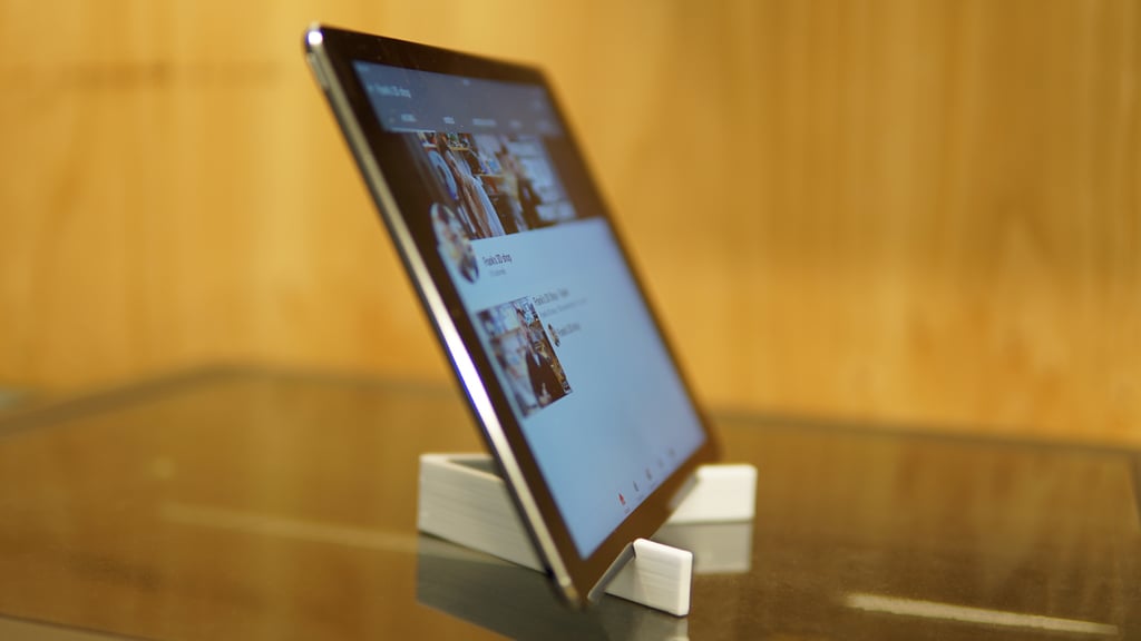 Portable iPad Stand with Functional Hinge