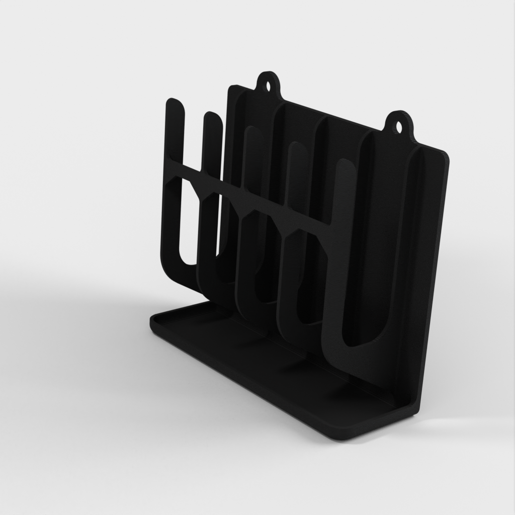 Wall-mounted sponge holder for the kitchen