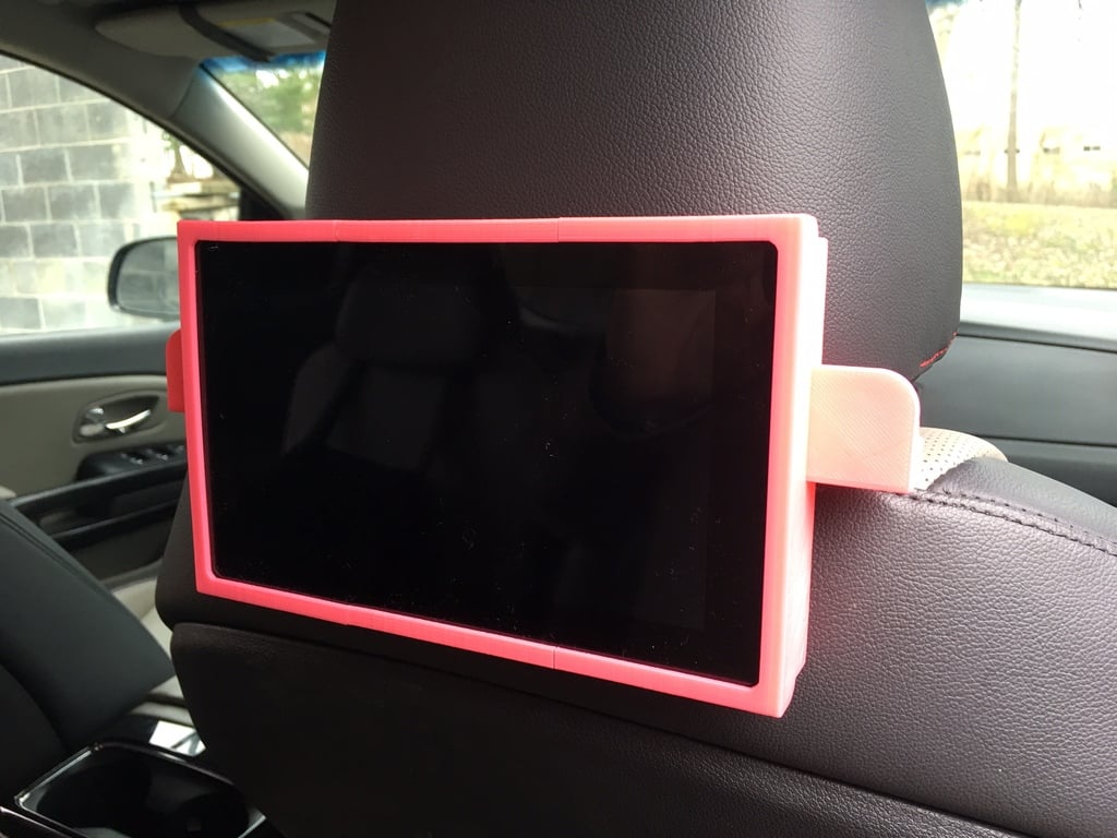 Child-friendly Fire 7 Tablet Case with Car Mount and Carrying Handle